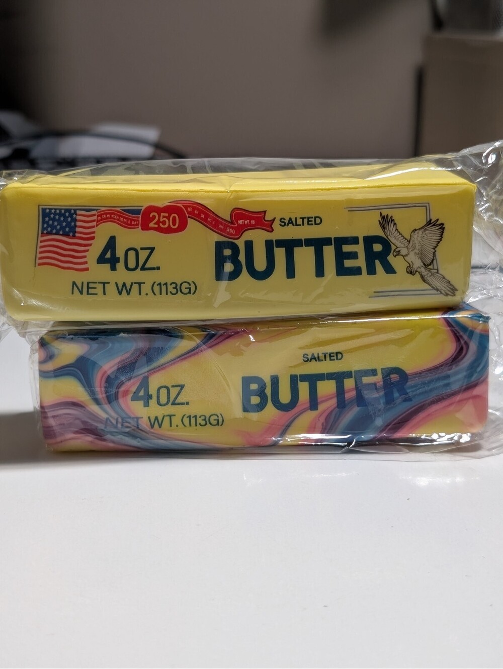 Two Pack New 4 Oz Squishy Butter Random Color
